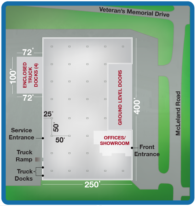 5 McLeland Rd facility map